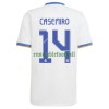 Maillot de Supporter Real Madrid Casemiro 14 Domicile 2021-22 Pour Homme